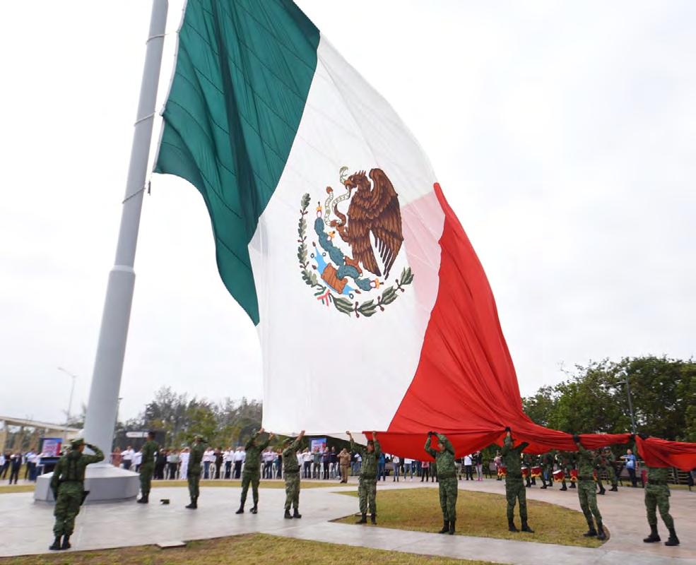 Cover for Conmemoran Aniversario de la Bandera de México