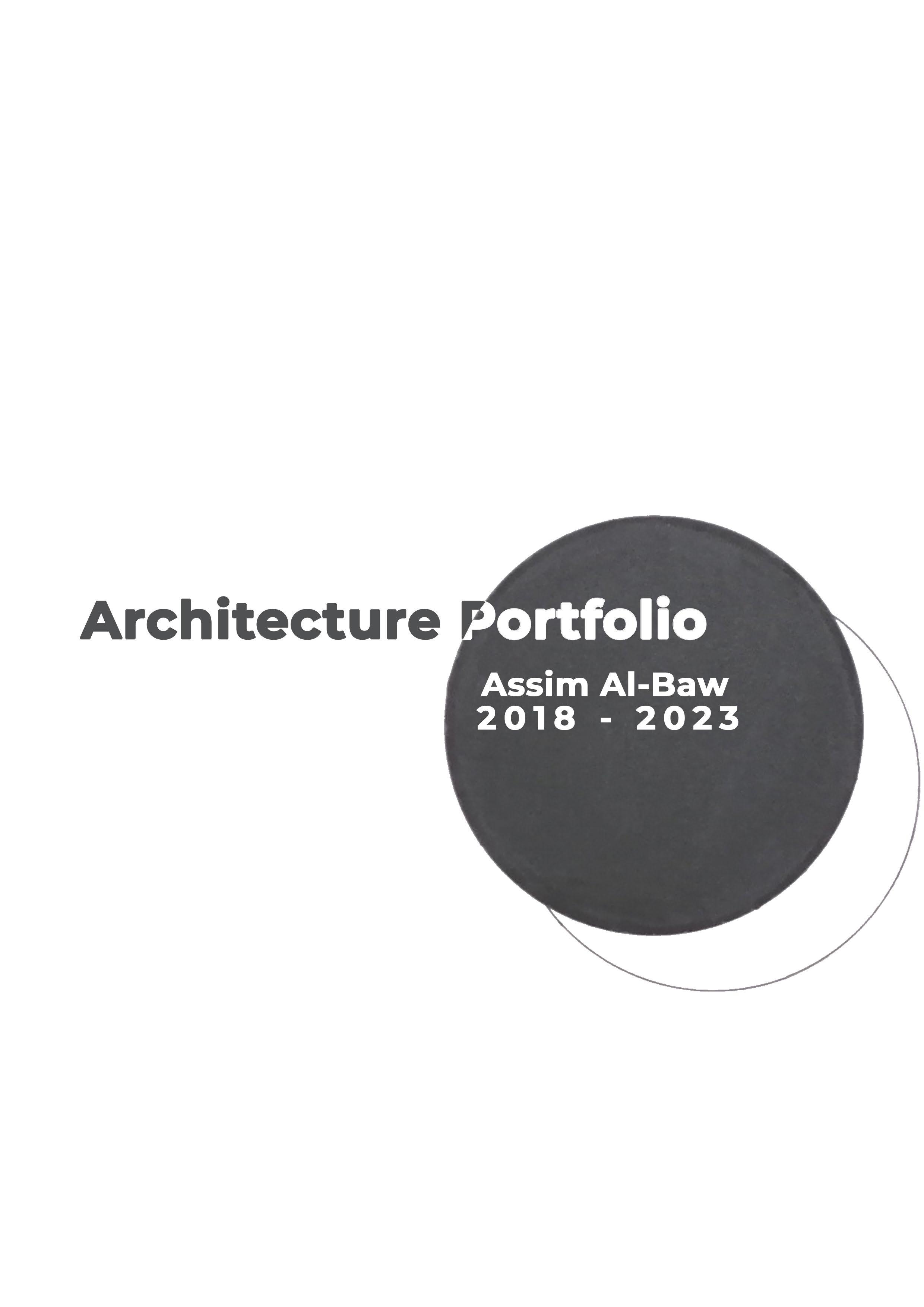 Architectural Portfolio by Assim AlBaw by assimalbaw Issuu