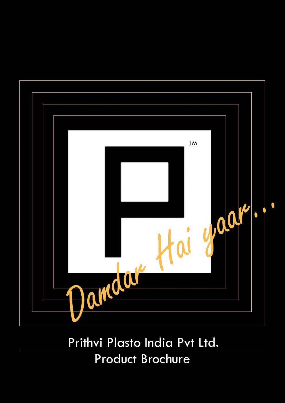 Product Brochure//Prithvi Plasto India Pvt Ltd by Akash Goel Issuu