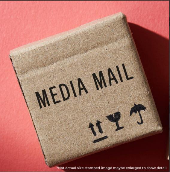 Large Media Mail Rubber Stamp by Engineer Seal Stamps Issuu