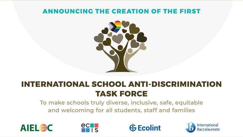 Cover for ECOLINT CO-LAUNCHES THE INTERNATIONAL SCHOOL ANTI-DISCRIMINATION TASK FORCE