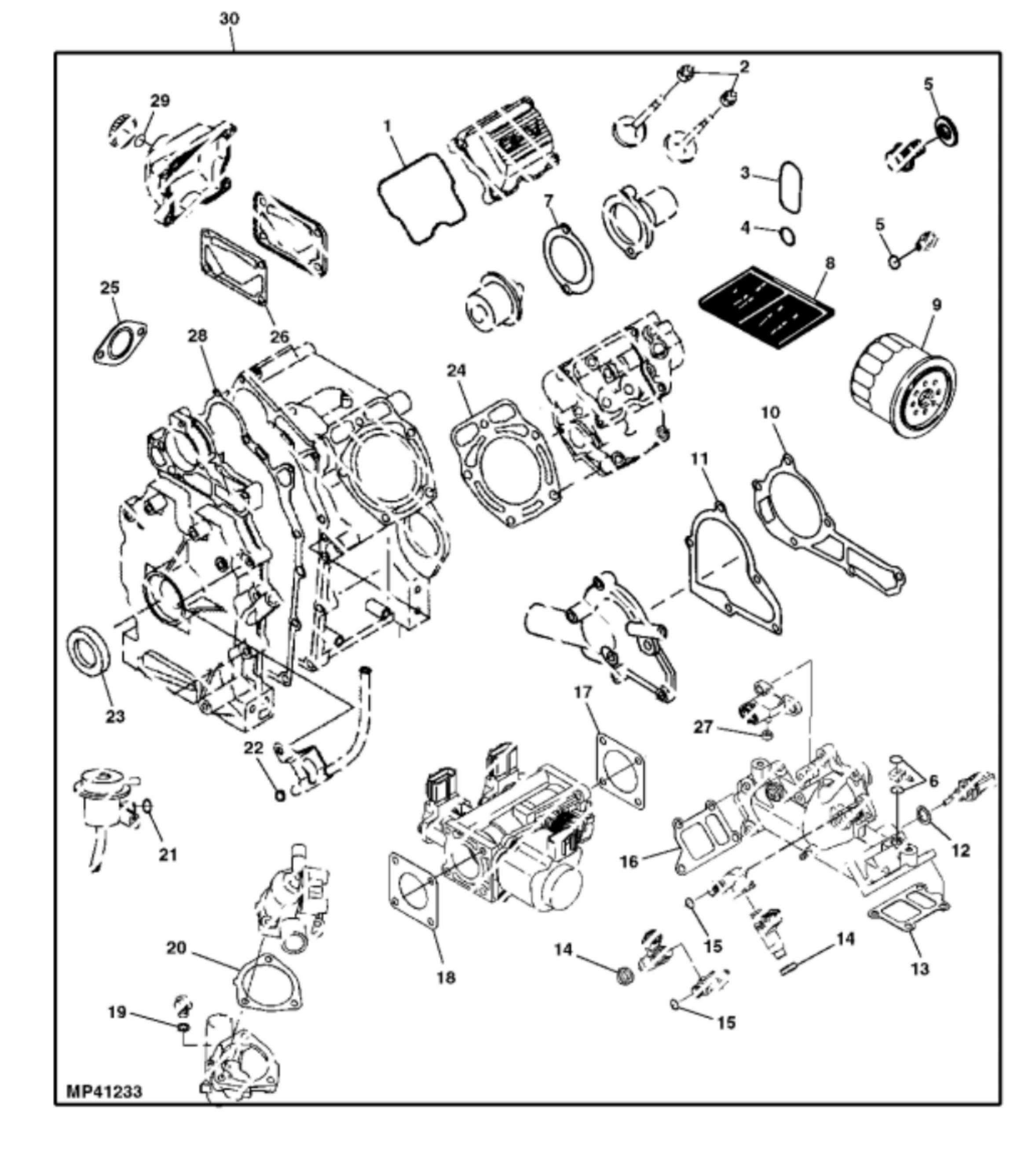 John Deere XUV Gator Utility Vehicle 620i (GAS) Parts Catalogue Manual