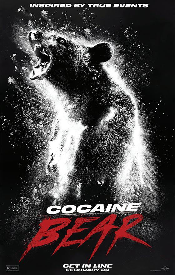 Cover for Cocaine Bear: A flaky farce with bite