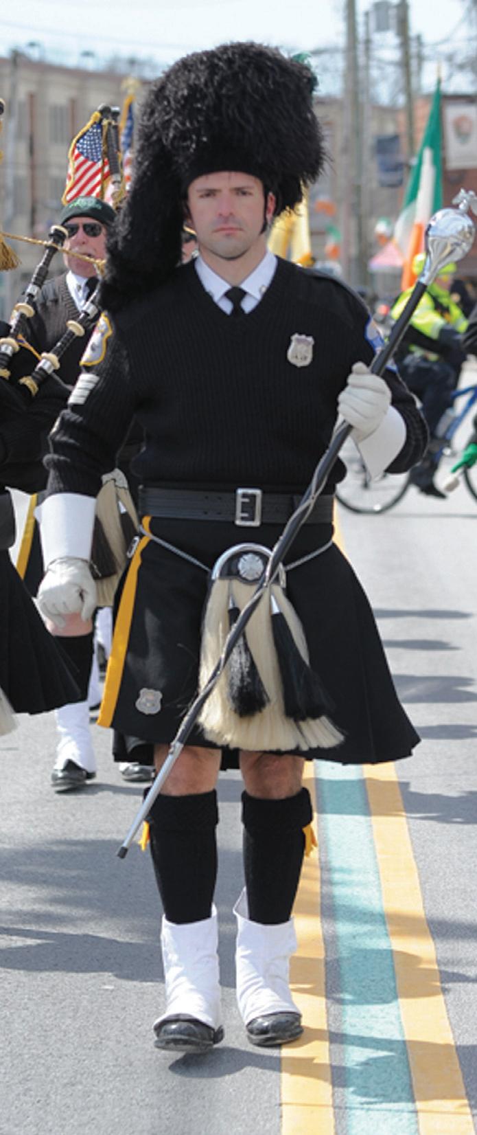 Cover for Shaffer honors her Irish roots in parade