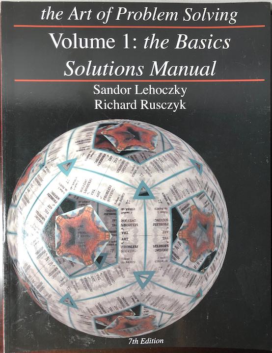 Solutions Manual of The Art of Problem Solving Volume 1 The Basics by