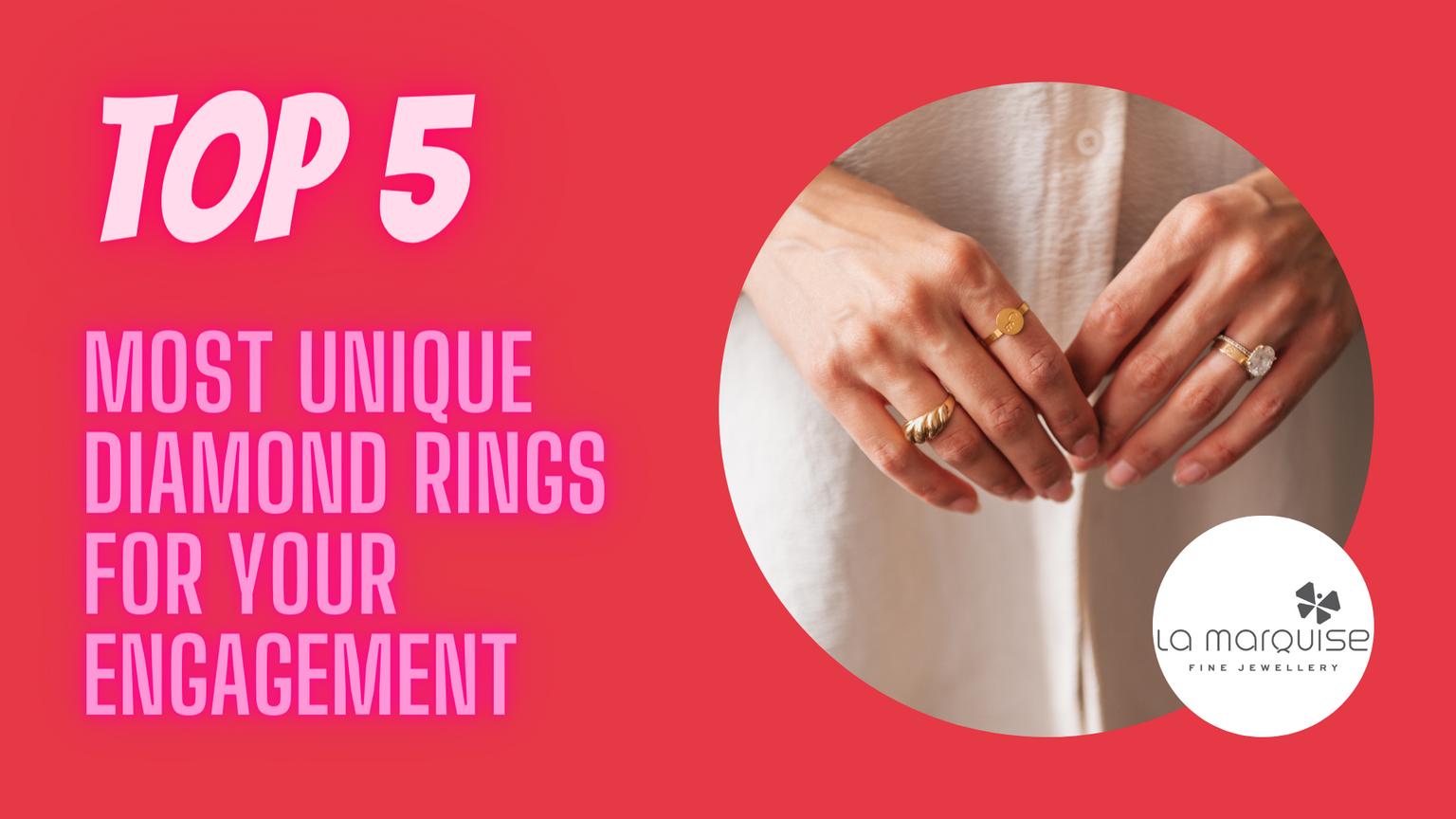 Top 5 Most Unique Diamond Rings For Your Engagement by Aisha Malik Issuu