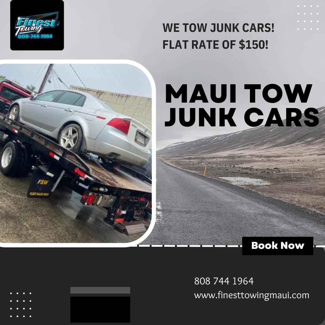 Maui Tow Junk Cars by Finest Townig Maui Issuu