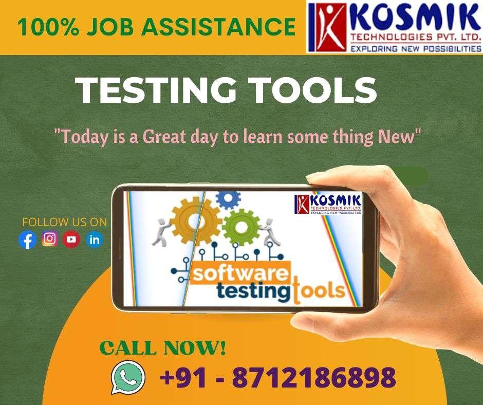 TESTING TOOLS TRAINING IN HYDERABAD TESTING TOOLS ONLINE TRAINING IN