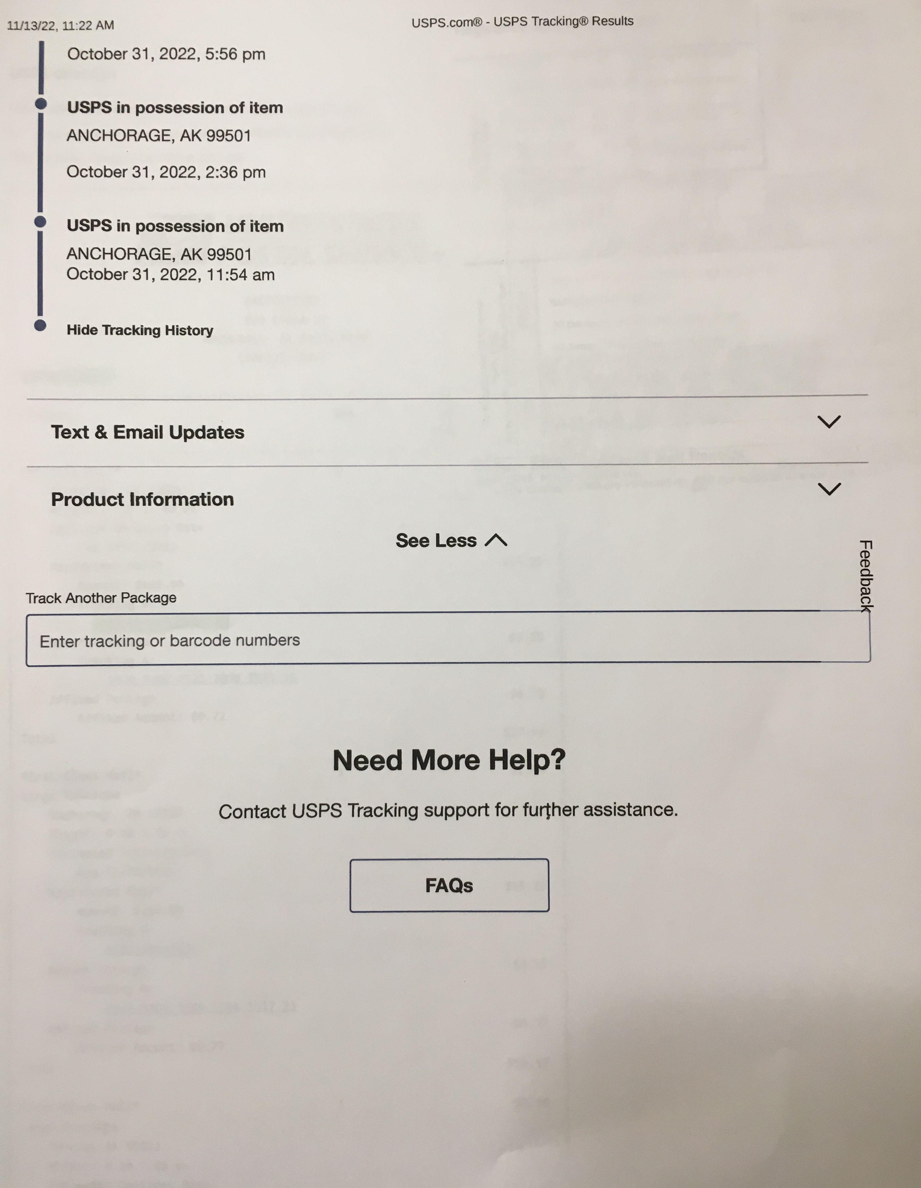 NOTICE OF ADEQUATE ASSURANCE OF DUE PERFORMANCE with AFFIDAVIT OF FACTS