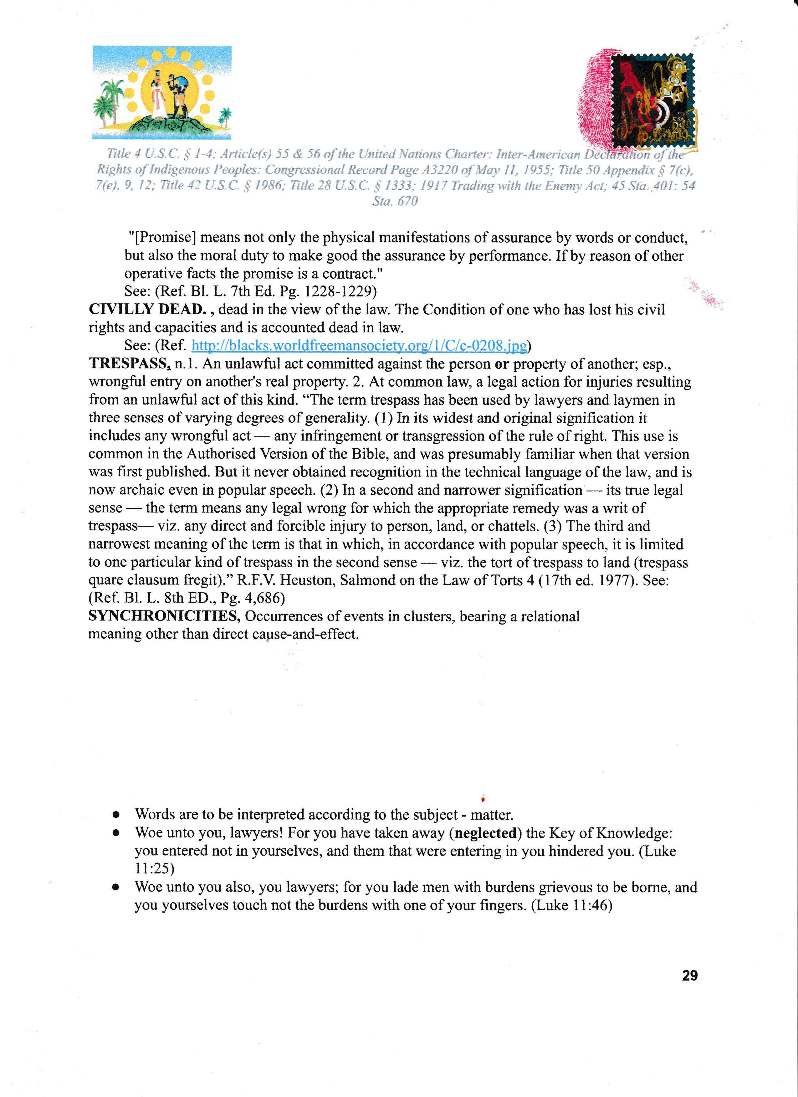 NOTICE OF ADEQUATE ASSURANCE OF DUE PERFORMANCE with AFFIDAVIT OF FACTS