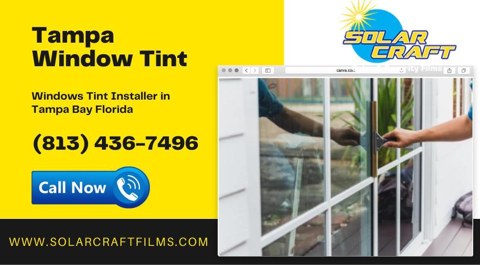 Home & Auto Window Tint Installer in Tampa Florida by windowtintfilms