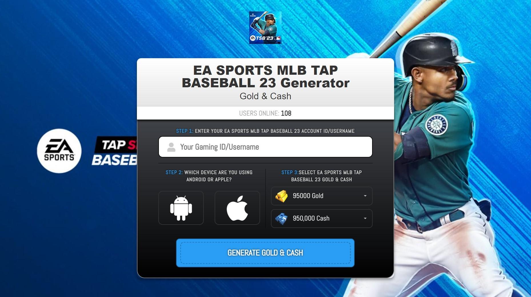 EA SPORTS MLB TAP BASEBALL 23 Hack Mod Gold and Cash by mlbtap