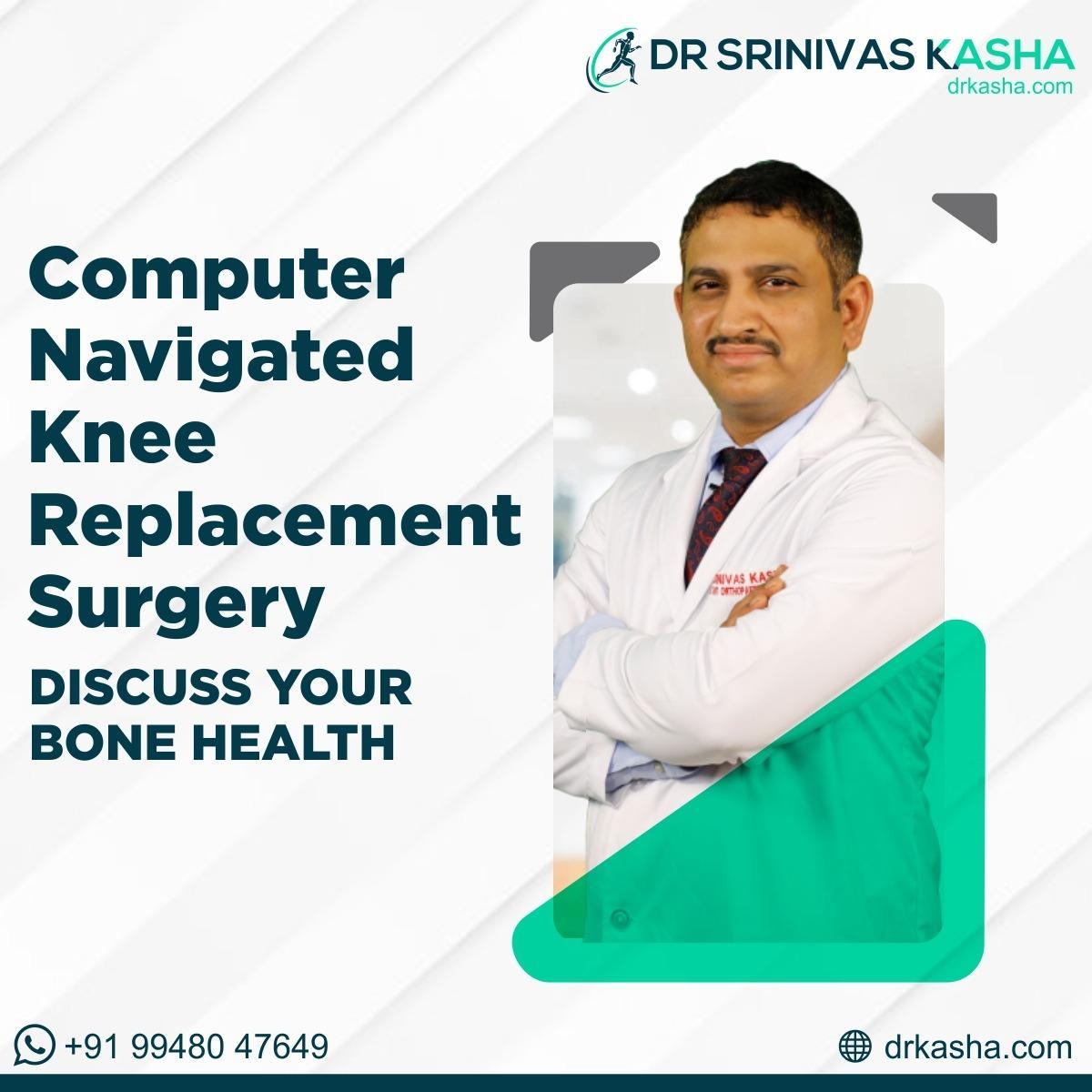 Best Knee Replacement Surgeon in Begumpet Dr. Srinivas Kasha by DR