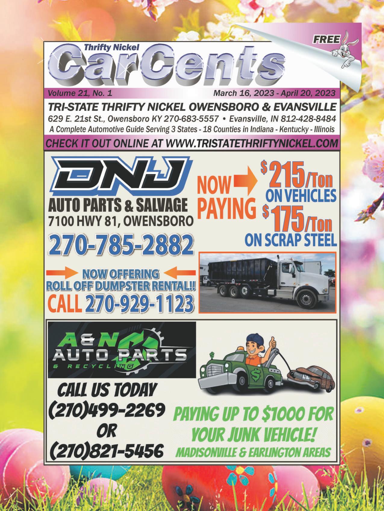 Tri State Car Cent 3-23 Digital Edition by Tri State Thrifty Nickel