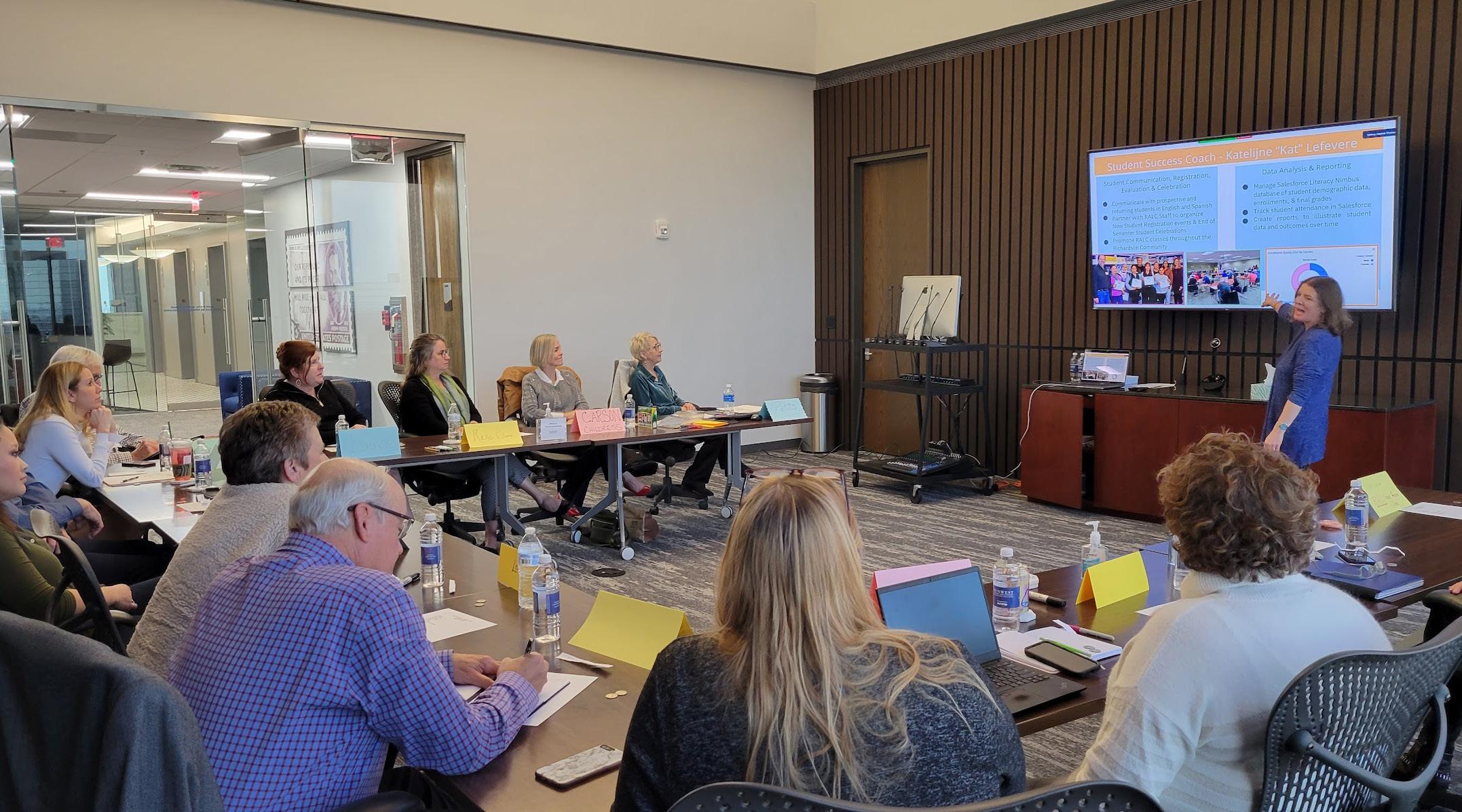 Cover for RICHARDSON ADULT LITERACY COUNCIL Changing Lives and Building Bridges