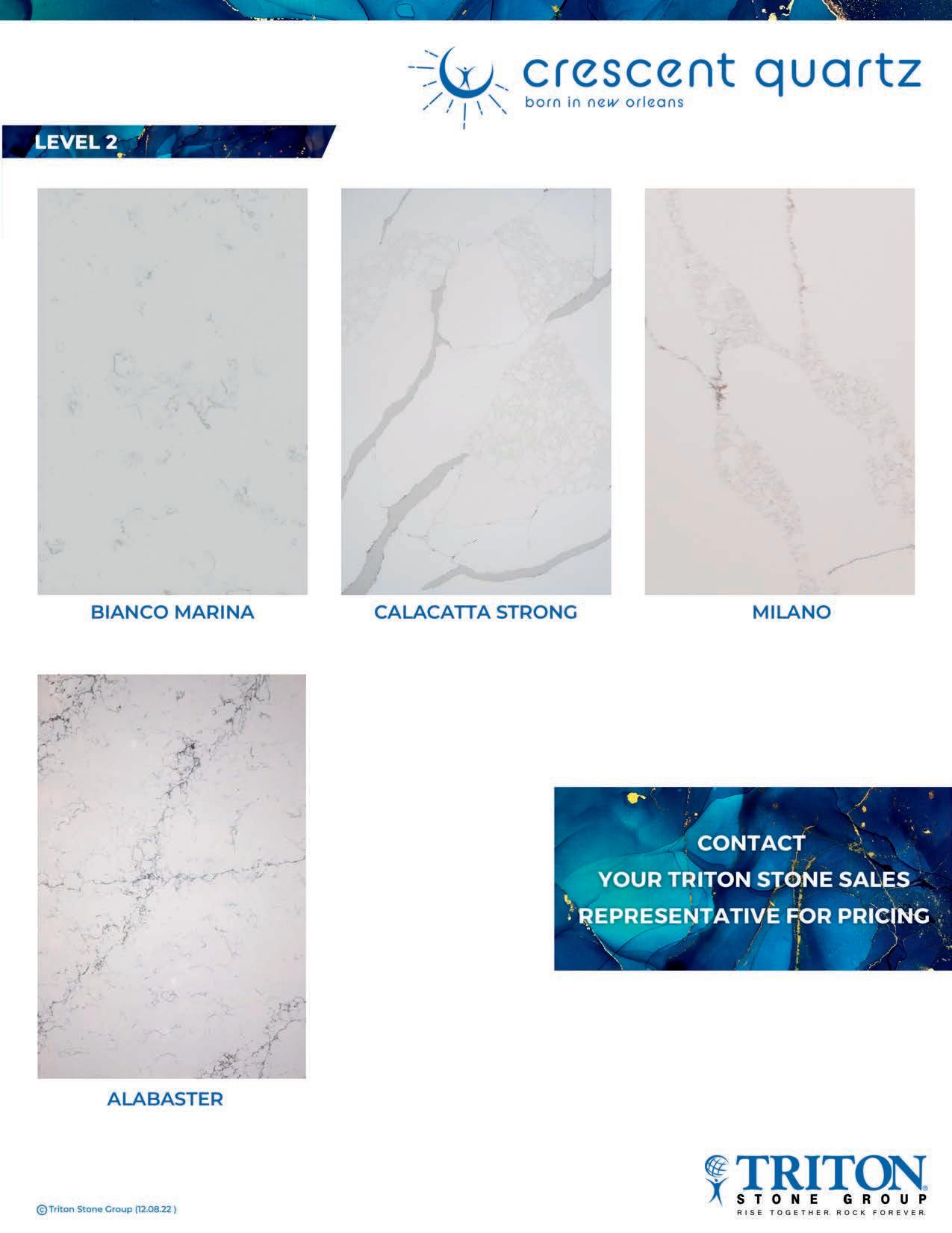 Triton Stone Crescent Quartz Catalog 2023 by TritonSinksTexas Issuu