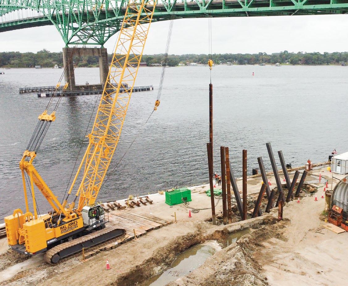 Bulkhead, The contractor has begun to pour the concrete all…