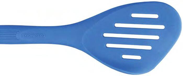 Colourworks Blue Silicone Potato Masher with Built-In Scoop in 2023