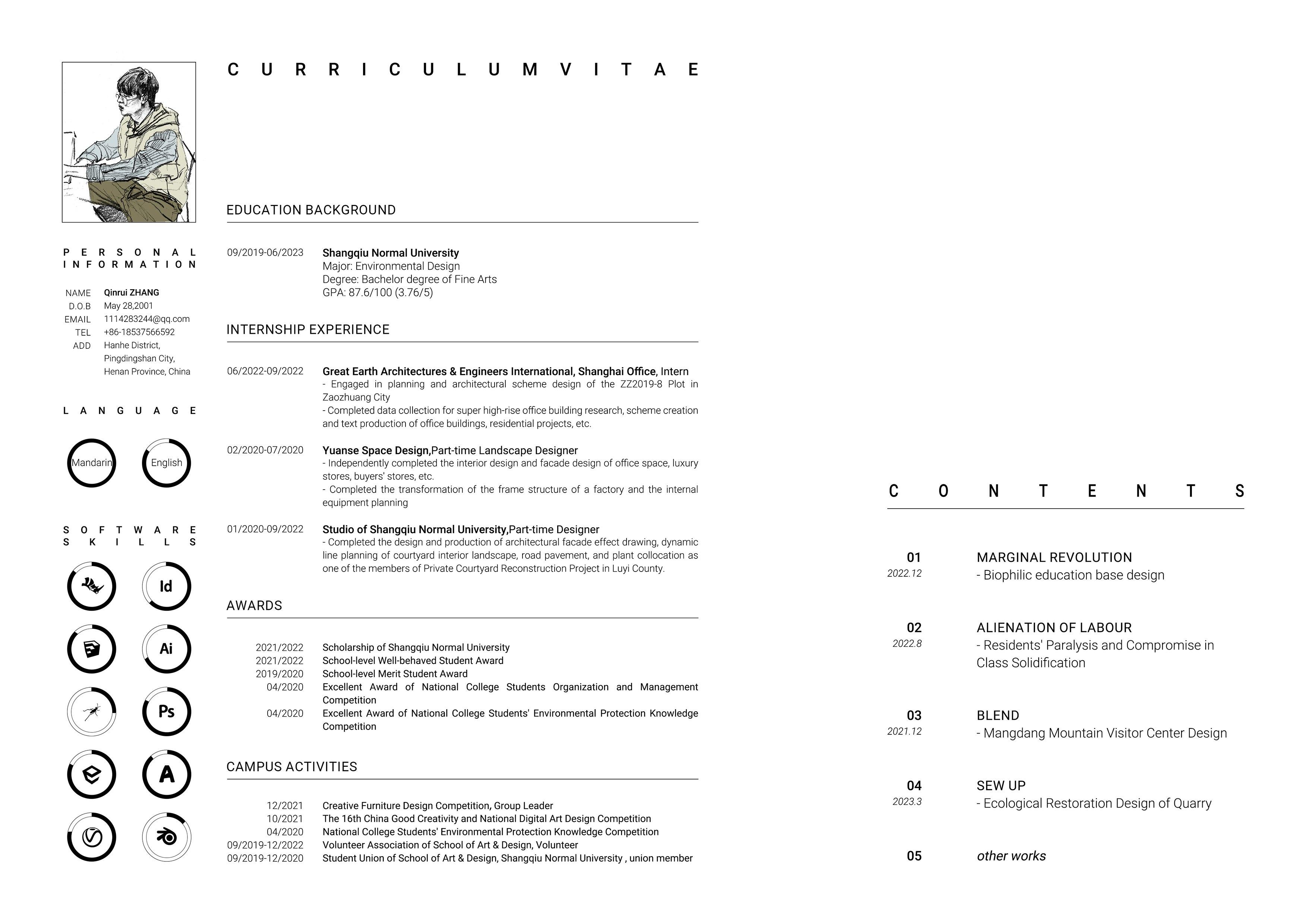 Portfolio for GSA MArch Architectural Studies by 张钦睿 Issuu