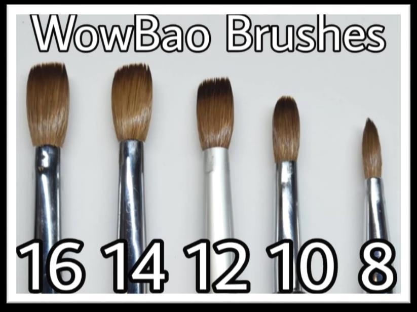 What Size Acrylic Brush Should I Use? – WowBao Nails