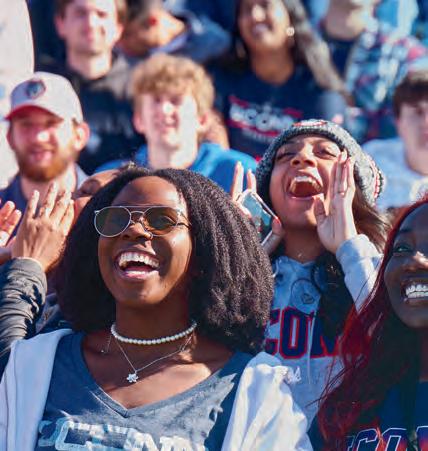 Cover for Here, We're Huskies.