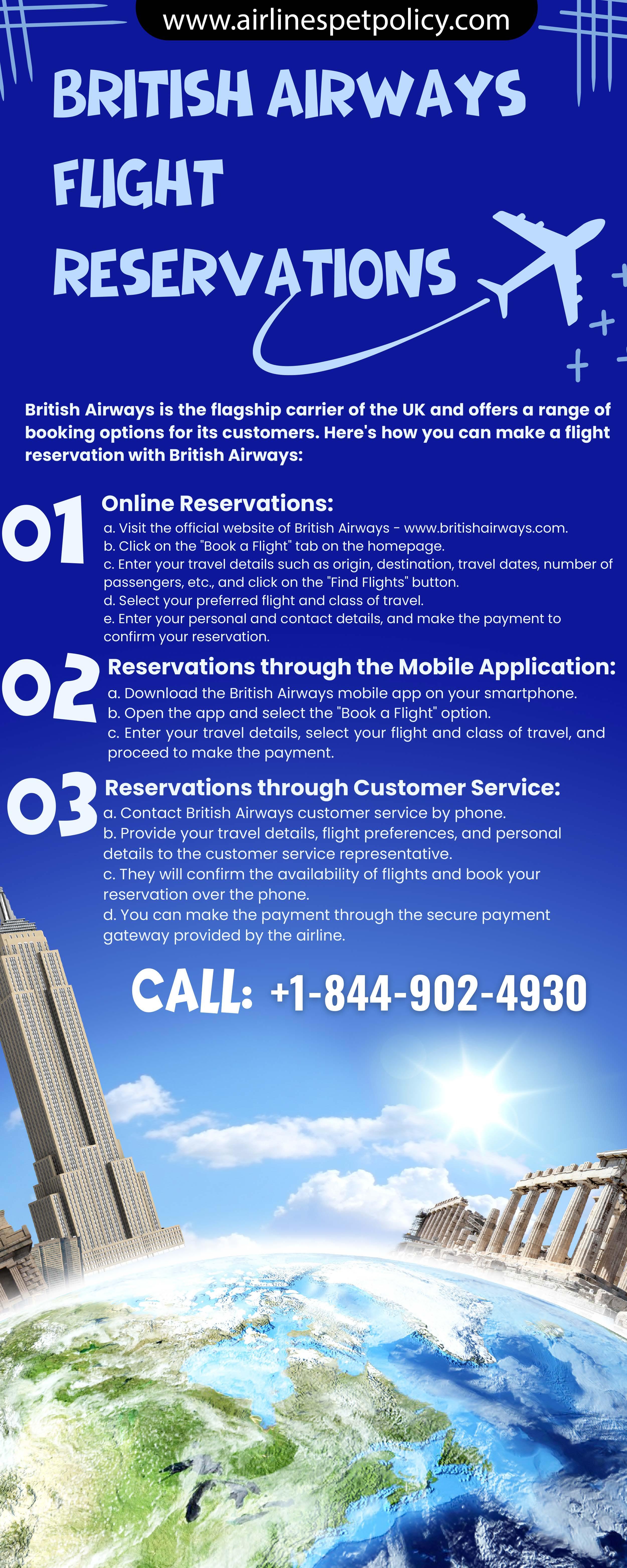 British Airways Flight Reservations by British Airways Booking