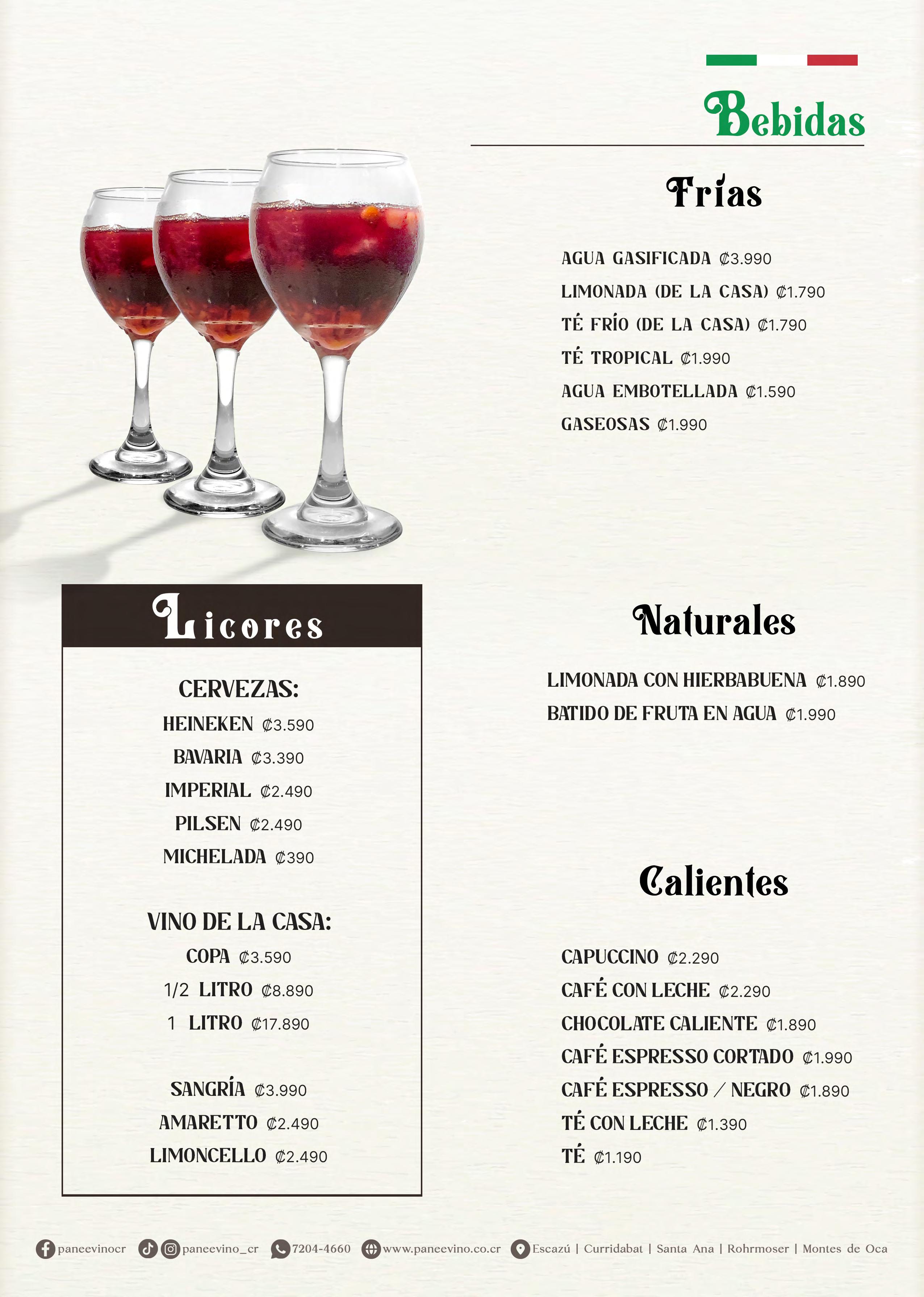 Menú Pane e Vino 2023 by Pane e Vino Issuu
