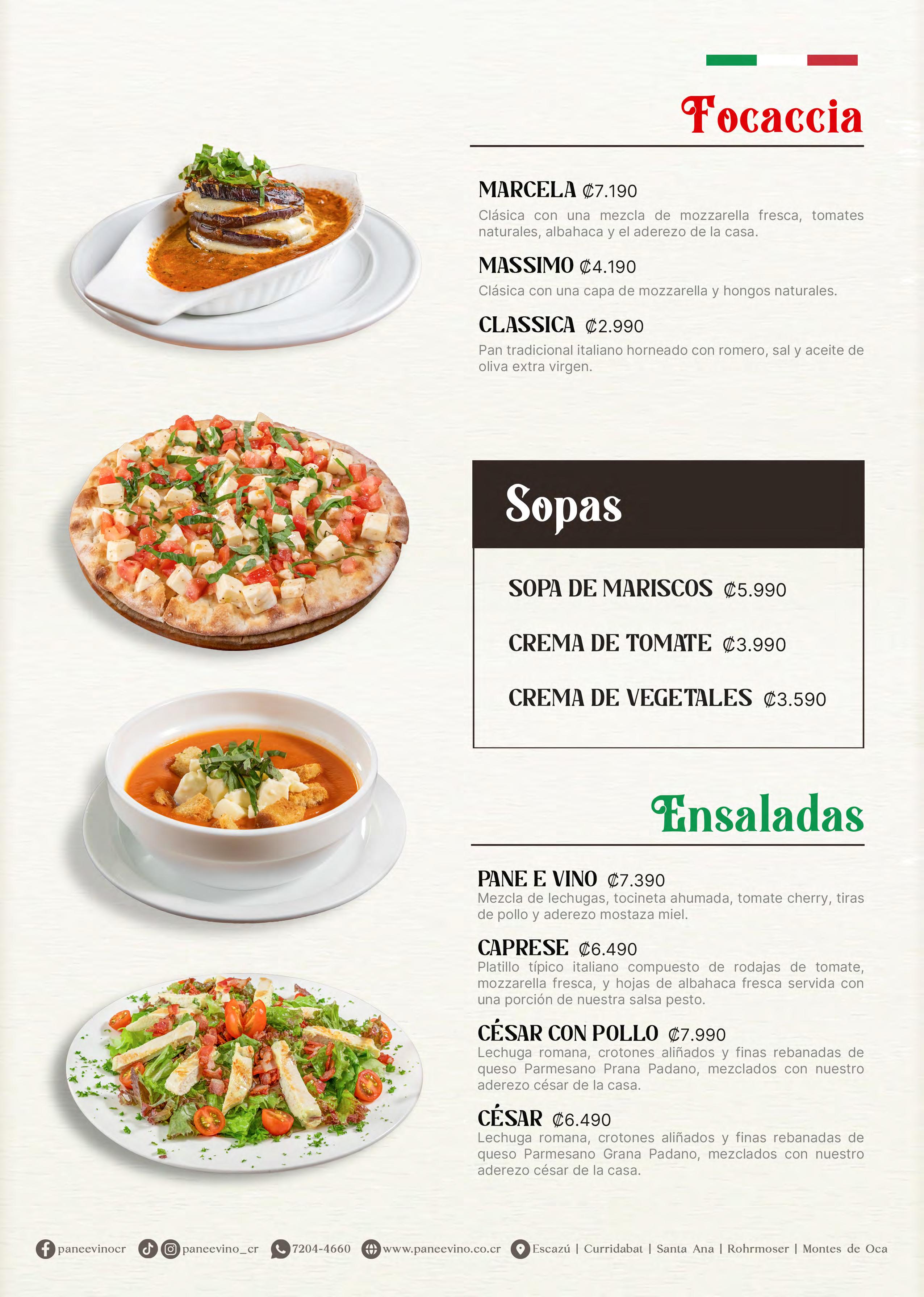 Menú Pane e Vino 2023 by Pane e Vino Issuu