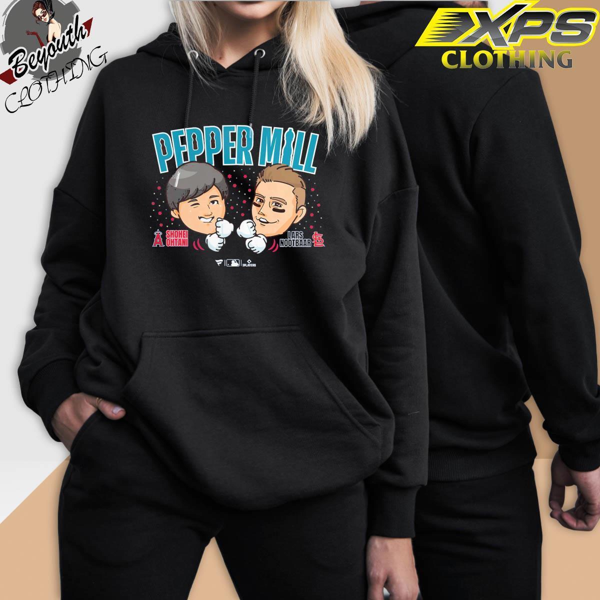 Xpsclothing Shohei Ohtani x Lars Nootbaar Pepper Mill shirt by Store