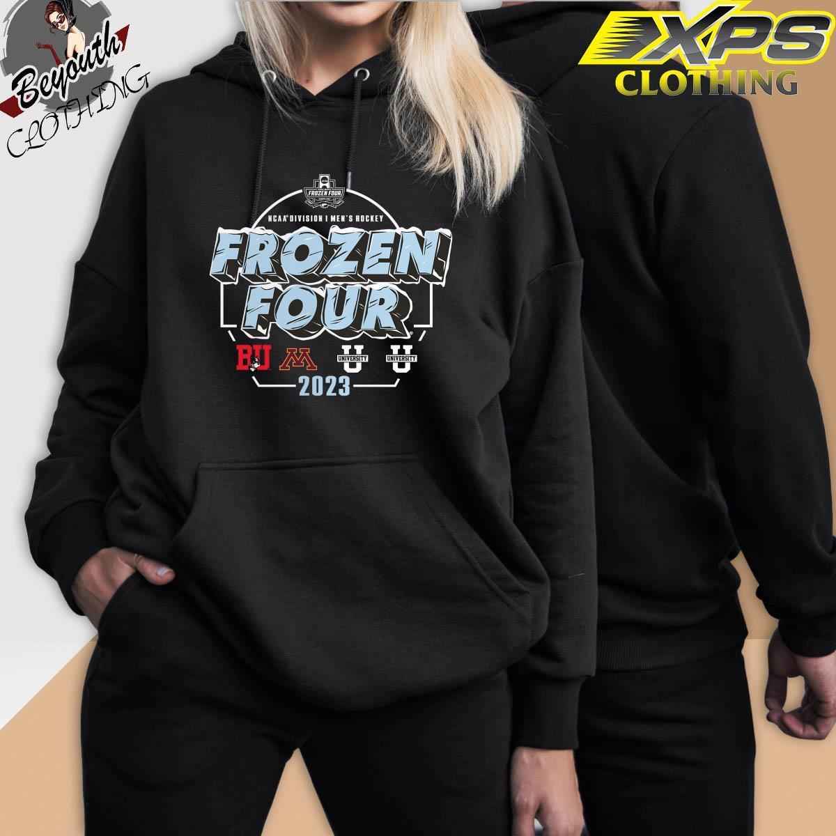 Xpsclothing NCAA Division I Men’s Hockey Frozen Four 2023 shirt by