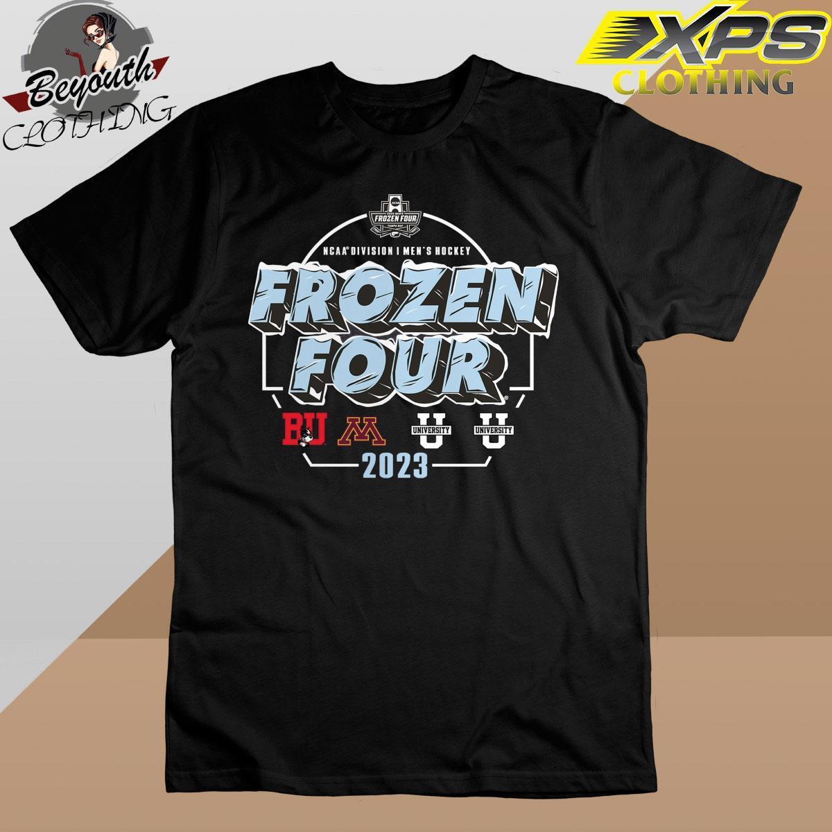 Xpsclothing NCAA Division I Men’s Hockey Frozen Four 2023 shirt by