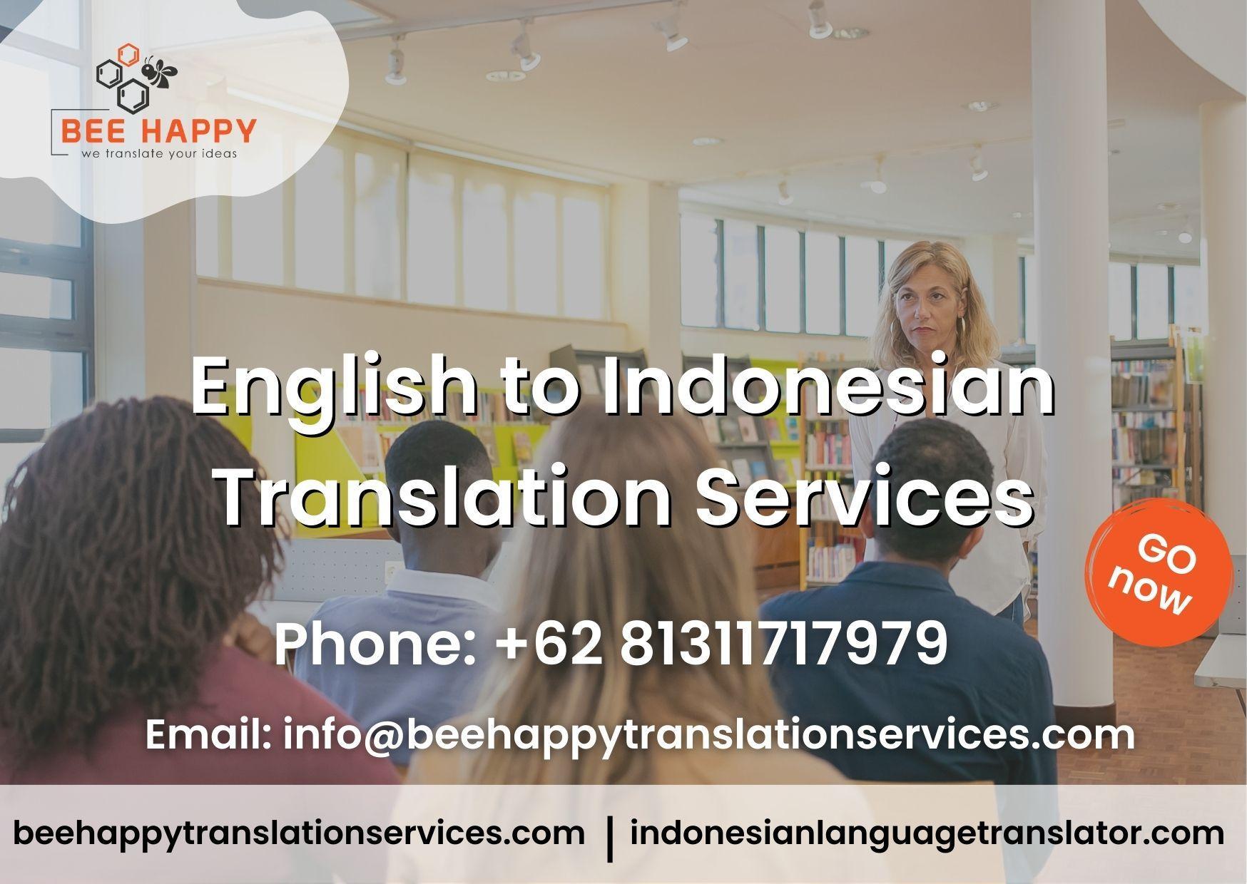 English to Indonesian Translation Services Understanding the Benefits