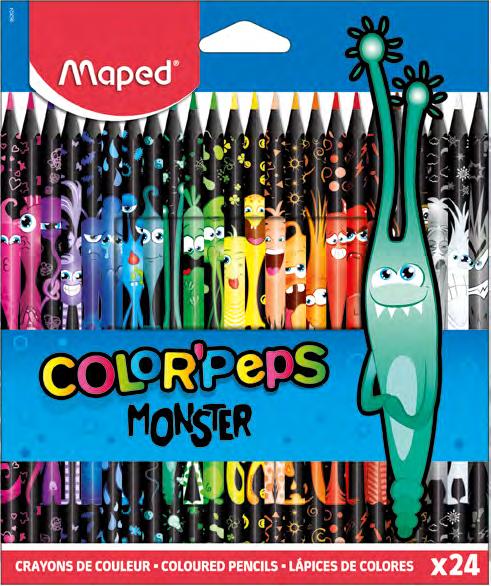 Maped ColorPeps Triangular Colored Pencils 2.9 mm Assorted Colors