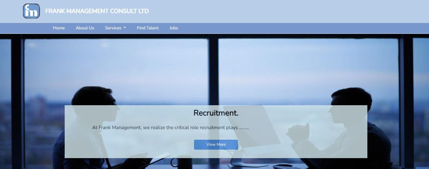 Best Recruitment Firm in Nigeria - Frank Management Consult Ltd by 