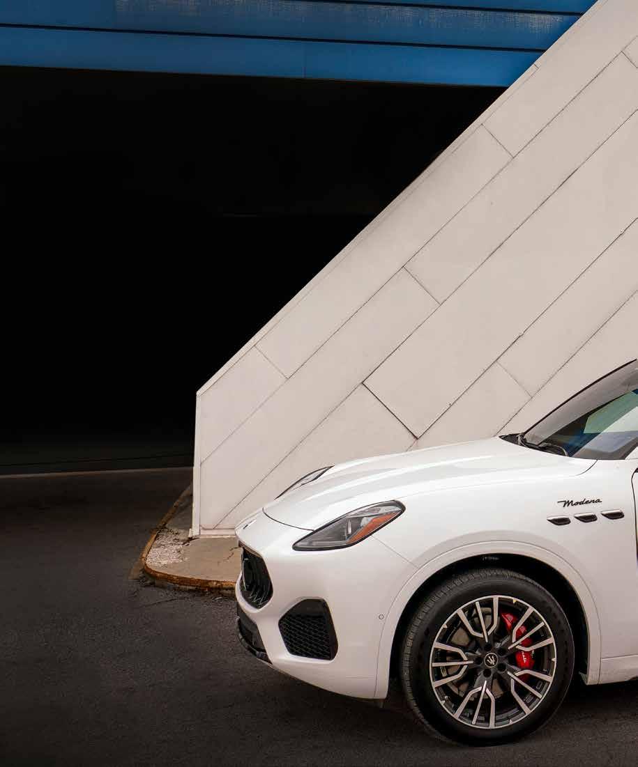 Cover for MASERATI GRECALE Maserati’s Newest SUV Paves the Road for the Future.