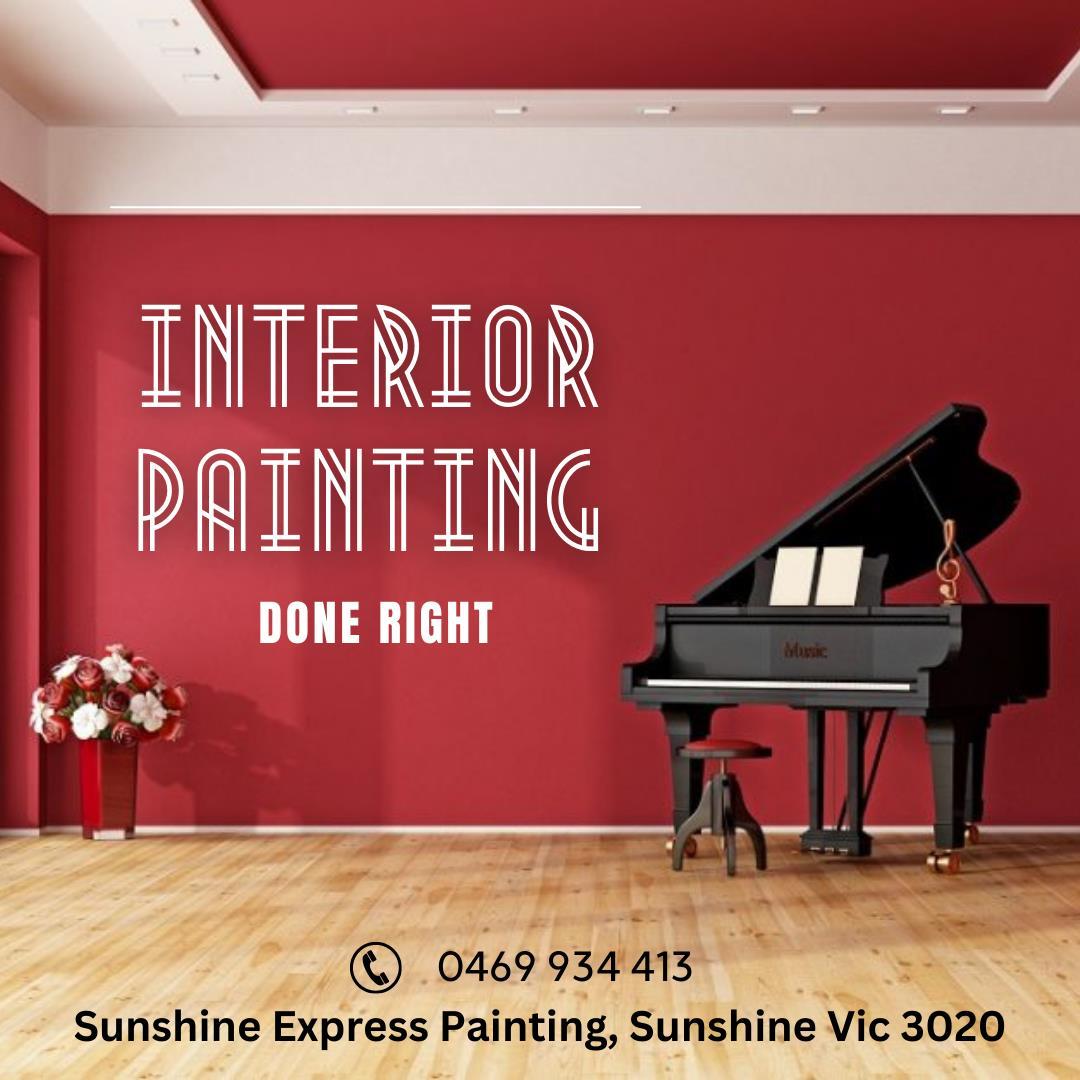 Interior Painting Tips & Tricks By Sunshine Express Painting by