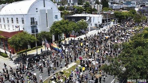 Cover for Drag March LA coming to WeHo on Easter