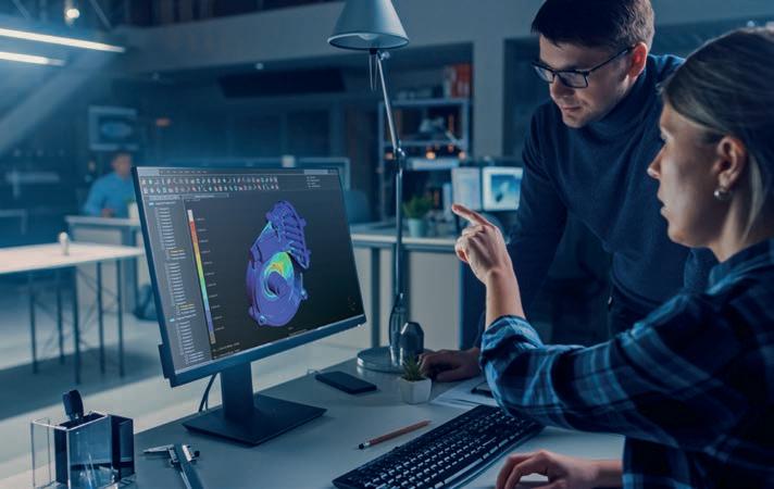 Cover for Virtual simulations for real solutions.