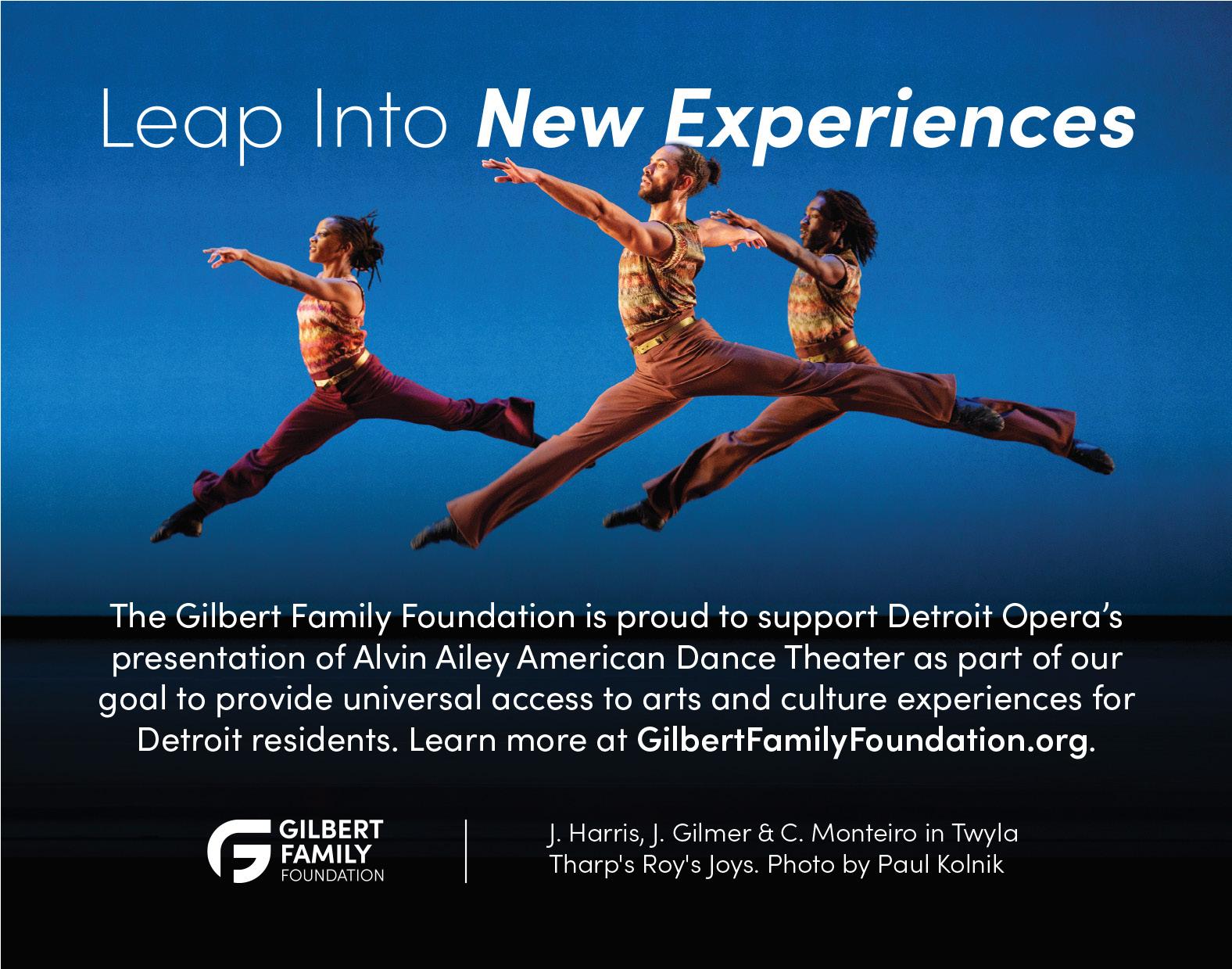 PROGRAM Alvin Ailey American Dance Theater March 2023 by Detroit Opera