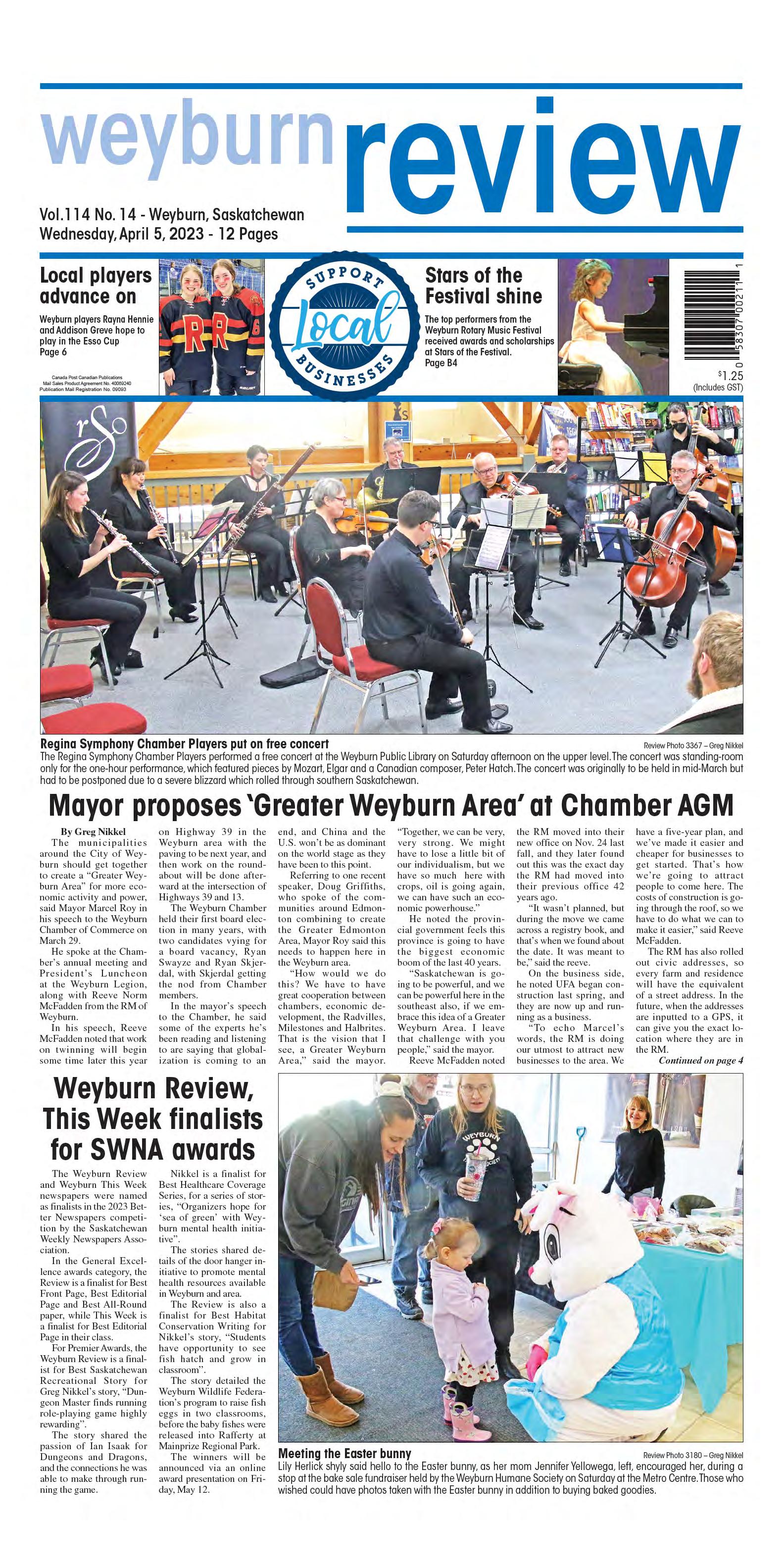 Weyburn Review April 5, 2023 by Weyburn Review Issuu