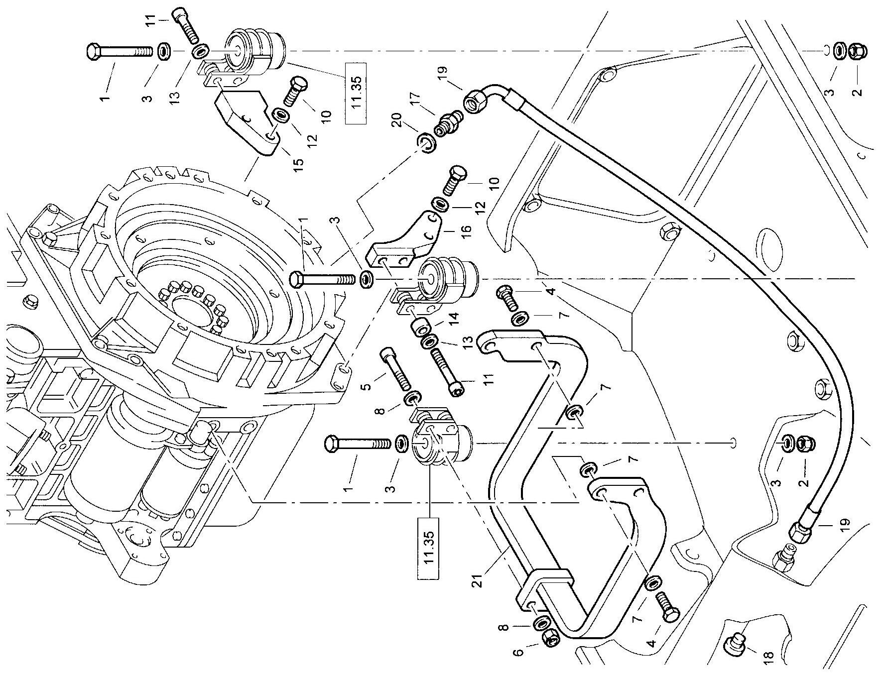 BOMAG BW 120 AD-3 Tandem vibratory Roller Parts Catalog Manual SN