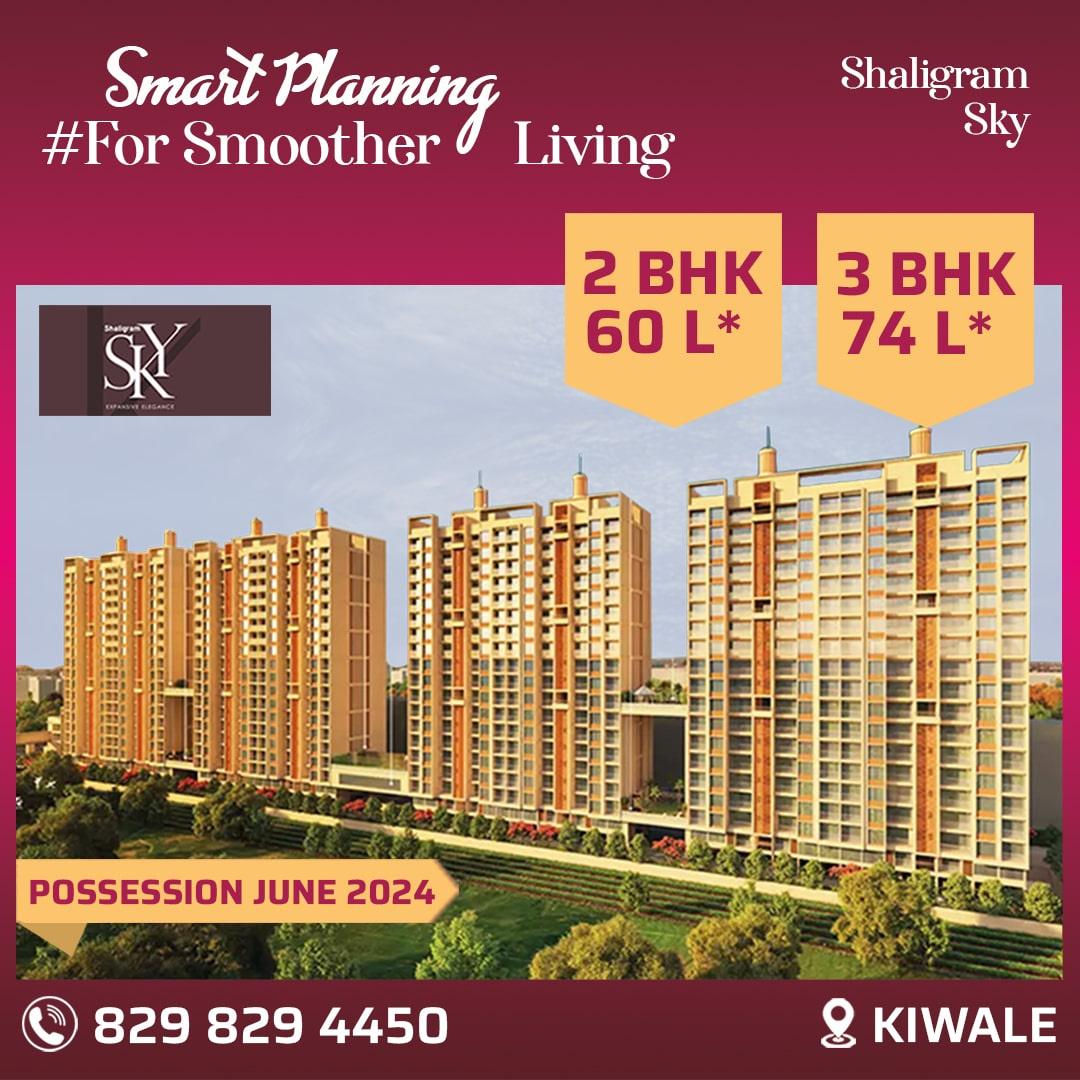 Shaligram Sky 2 & 3 BHK Flats for sale in Kiwale, Pune by Asset Scout