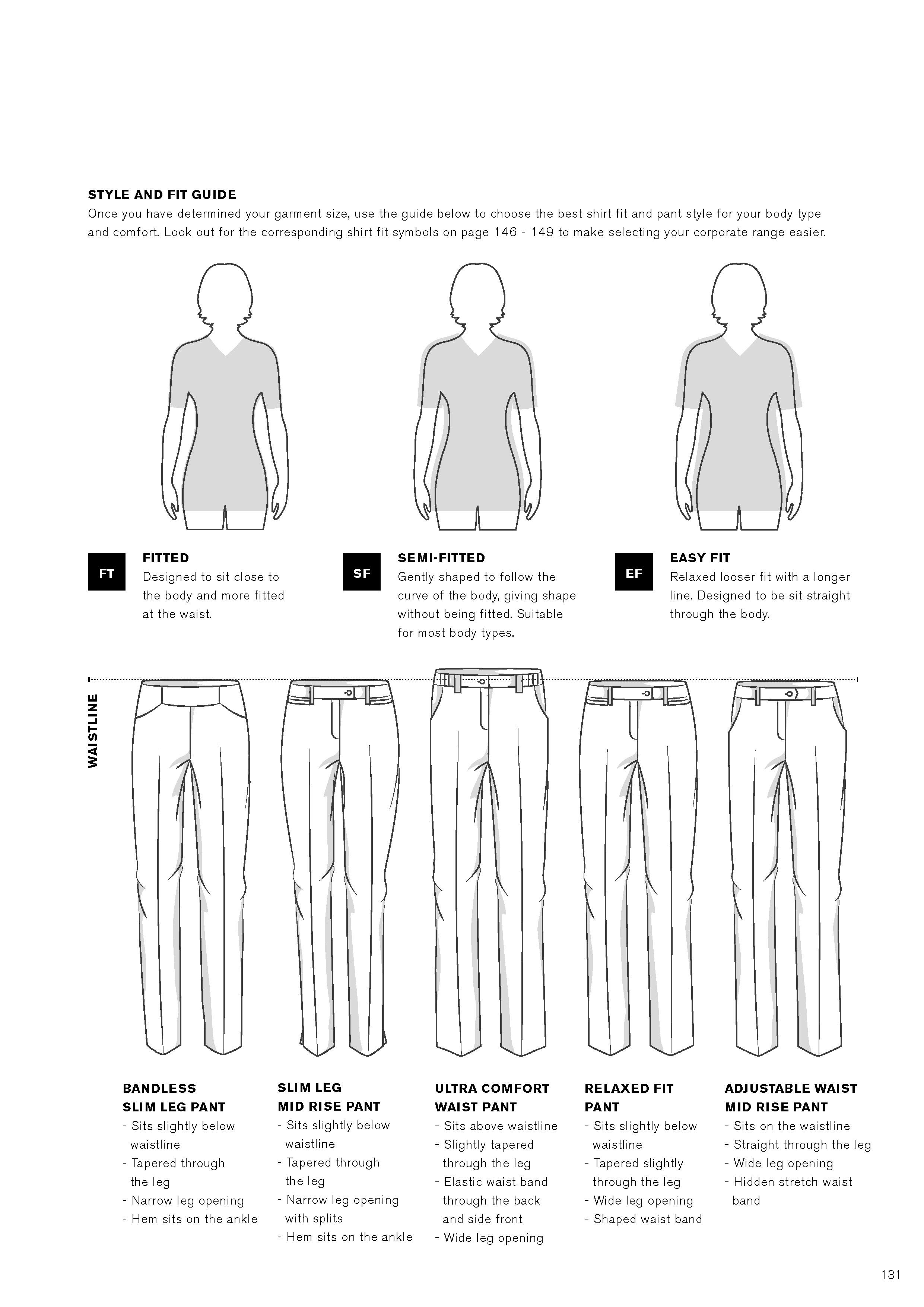 Biz Corporates Size Guide by galaxy_catalogues - Issuu