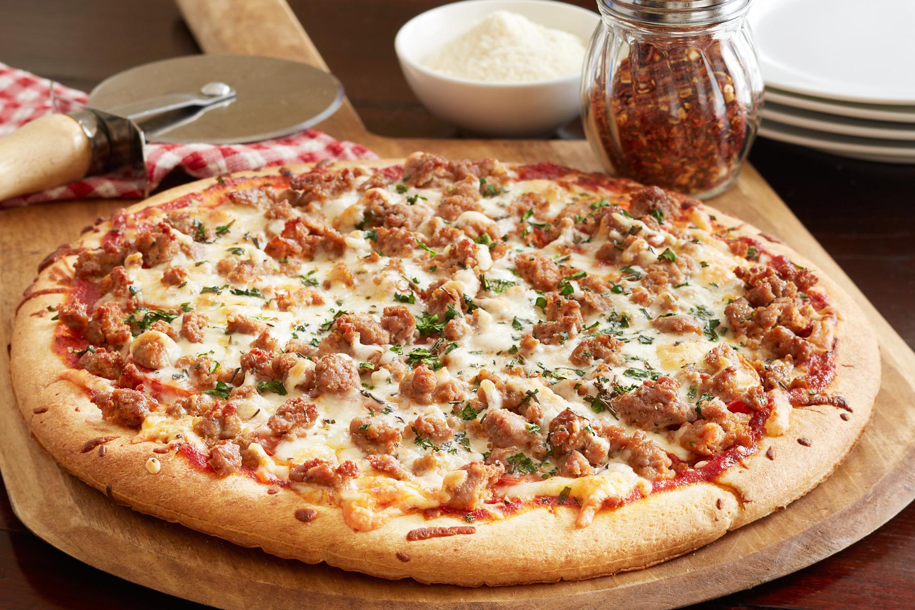 Authentic Italian Pizza Menu Now available in Rawalpindi by Crispy