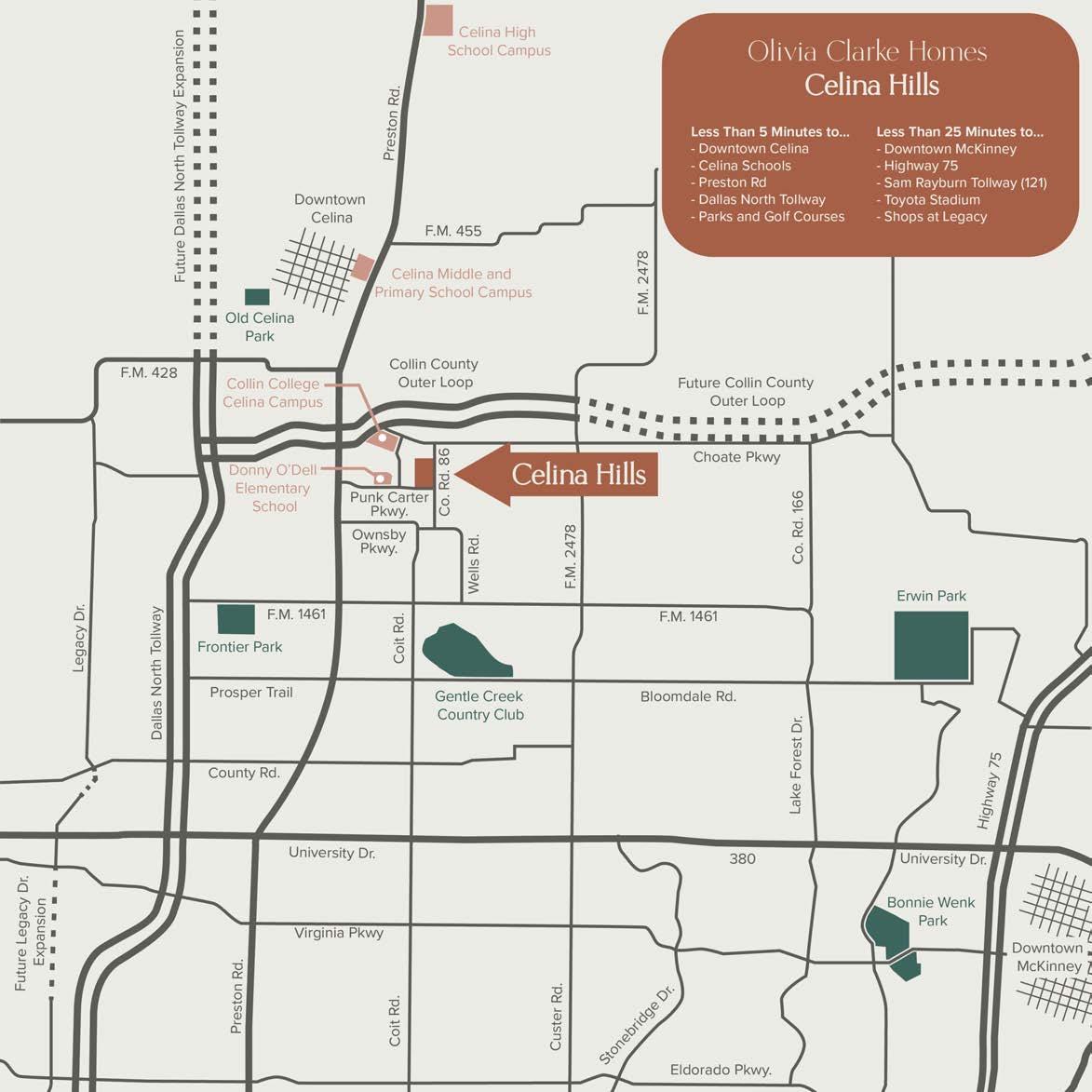 Celina Hills Community Brochure by Olivia Clarke Homes Issuu