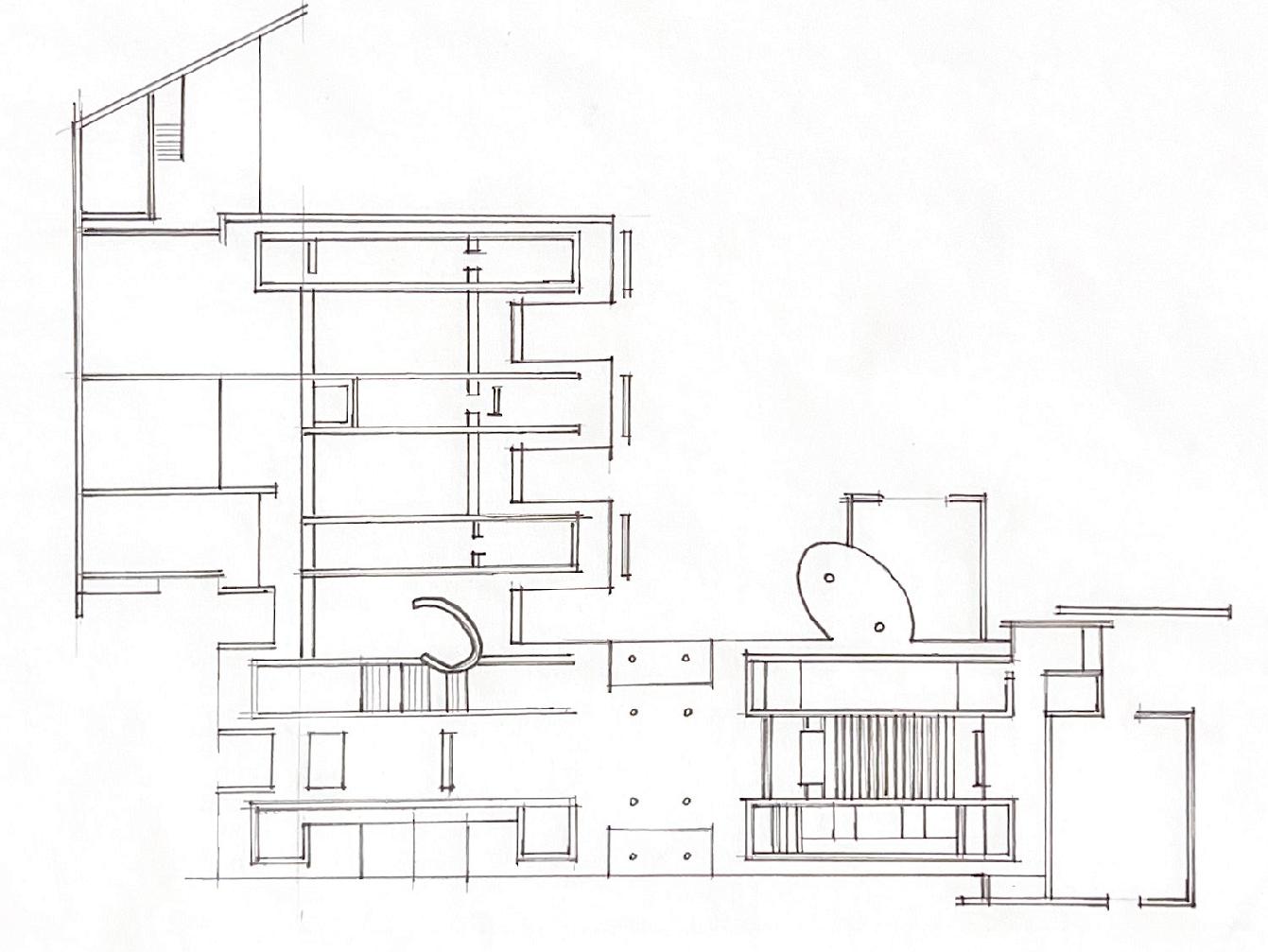 Conceptual Architecture 近代建築の水彩画 Conceptual Architecture 近代建築の水彩画 Conceptual