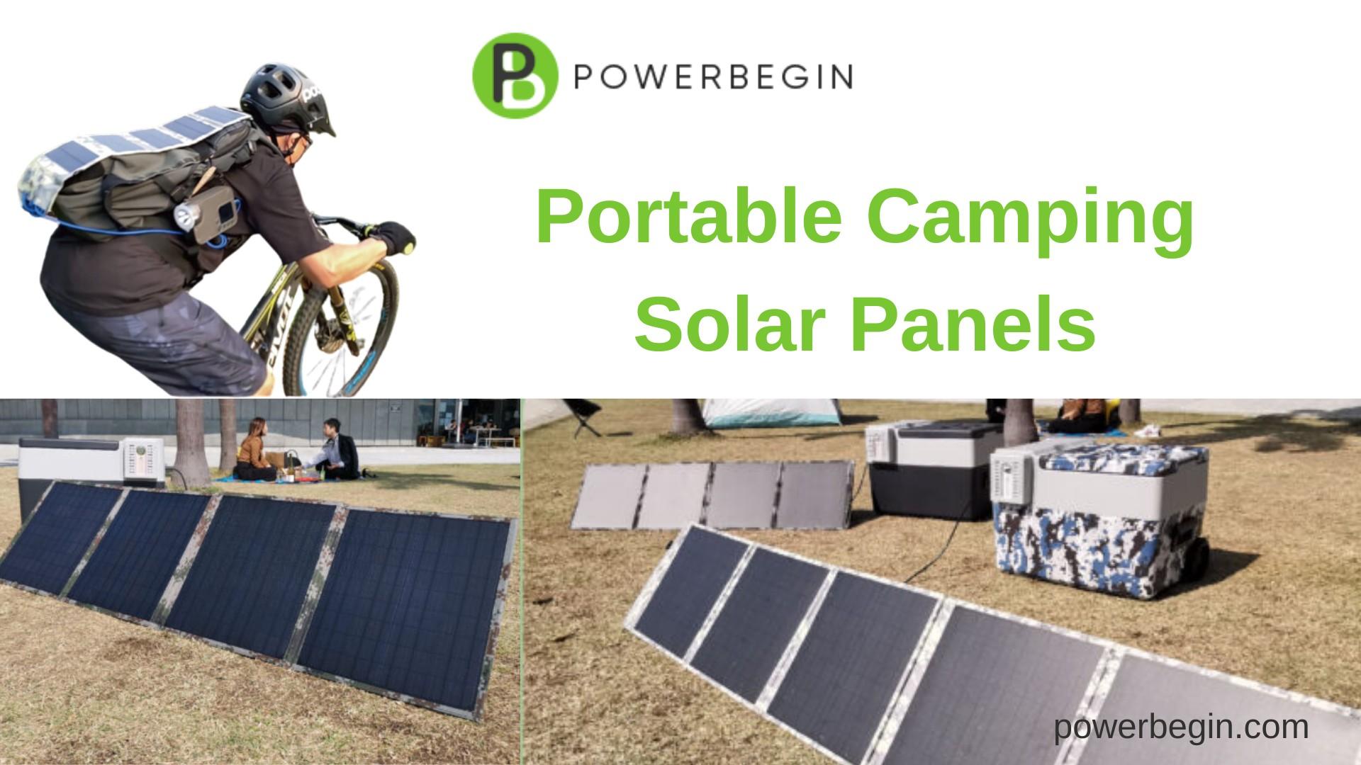 Portable Camping Solar Panels by Power Begin Issuu