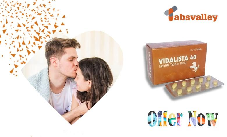 Vidalista 40 mg tadalafil tablets