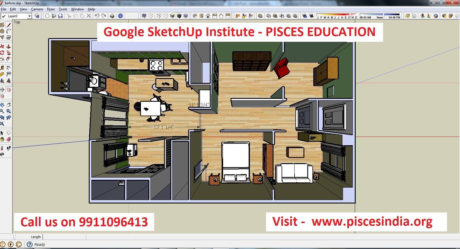 SketchUp Classes near me | Google SketchUp Institute by PISCES