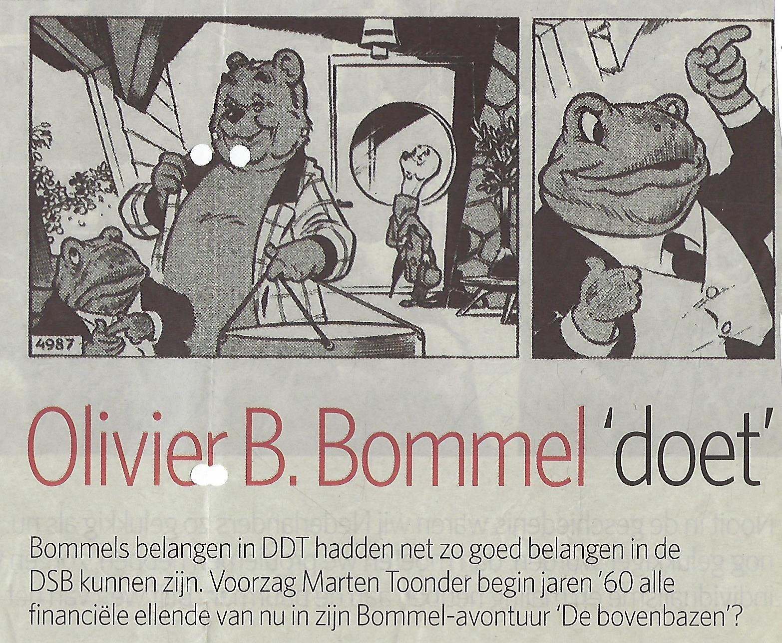 Olivier B. Bommel doet by krantenartikelen01 - Issuu